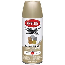 Colormaster Metallic Finish Spray Paint, Indoor Use, Carmel Latte, 11-oz.