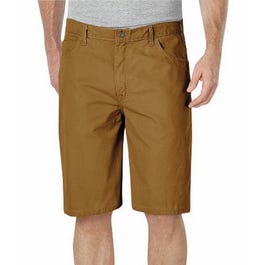 Carpenter Shorts, Relaxed Fit, Sanded Duck, Brown Duck, Men's 30x11 in. Inseam