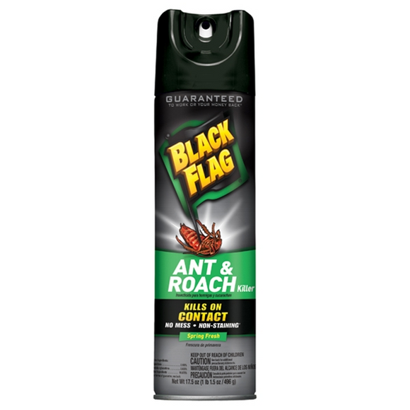 BLACK FLAG ANT & ROACH KILLER SPRING FRESH SPRAY (17.5 oz)