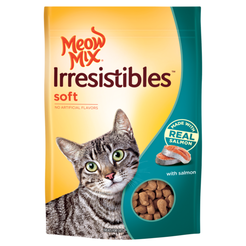 Meow Mix Irresistibles® Soft Cat Treats With Salmon 3 oz (3 oz)