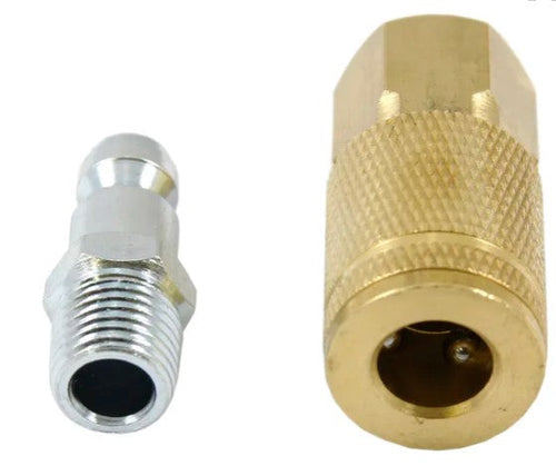 Forney Industries Tru-Flate Style Coupler/Plug Set