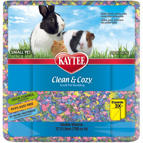 Kaytee Clean & Cozy Small Animal Bedding (24.6L (1500 CU IN), LAVENDER SCENTED)