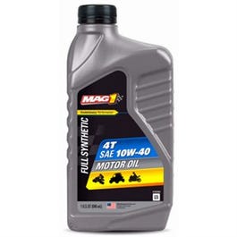 ATV Synthetic Engine Oil, 10W40, 1-Qt.