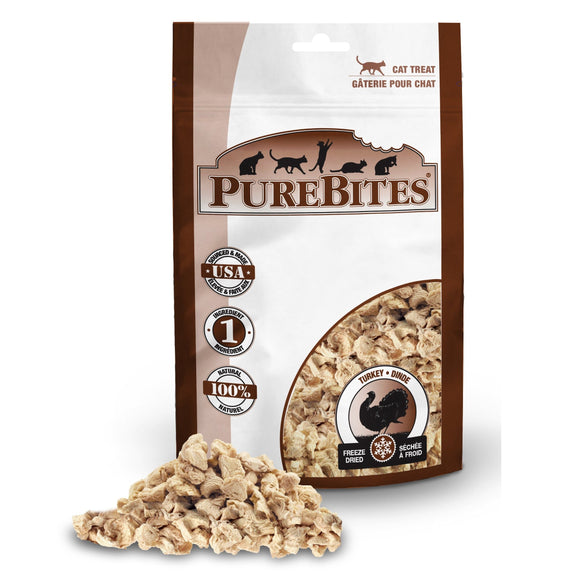 PureBites Turkey Freeze Dried Cat Treats (.92 oz)