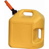 Diesel Gas Can, Yellow Polyethylene, 5-Gallons