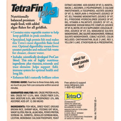 TetraFin Plus Goldfish Flakes (1-oz)