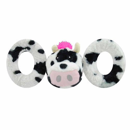 Jolly Pets TUG-A-MALS Cow (Medium)