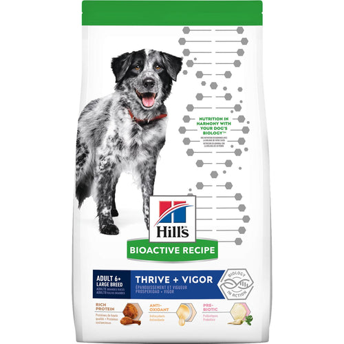 Hill's® Bioactive Recipe Adult 6+ Large Breed Thrive + Vigor dog food (22.5 lb)