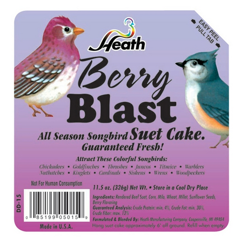 HEATH BERRY BLAST SUET CAKE (0.750 lbs)