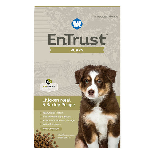 EnTrust Puppy Chicken Meal & Barley Recipe