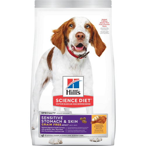 Hill's® Science Diet® Adult Sensitive Stomach & Skin Grain Free dog food (24 lb)