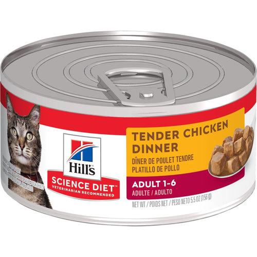 Hill's® Science Diet® Adult Tender Chicken Dinner cat food (5.5 oz)