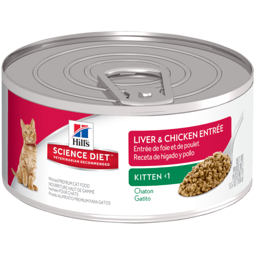 Hill's® Science Diet® Kitten Liver & Chicken Entrée (5.5 oz)