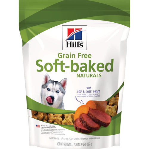 Hill's Grain Free Soft-Baked Naturals with Beef & Sweet Potato dog treats